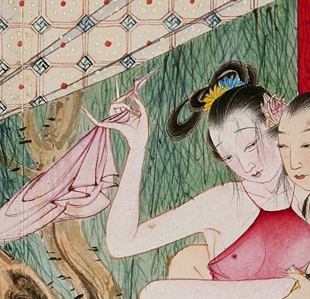 商河-迫于无奈胡也佛画出《金瓶梅秘戏图》，却因此成名，其绘画价值不可估量